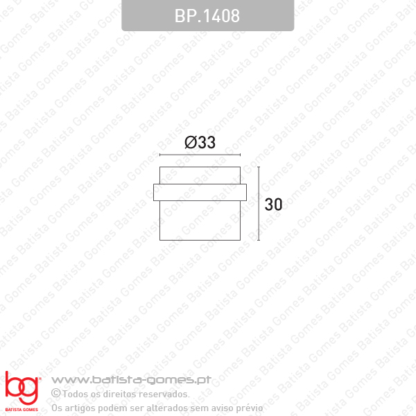 Batente limitador de porta